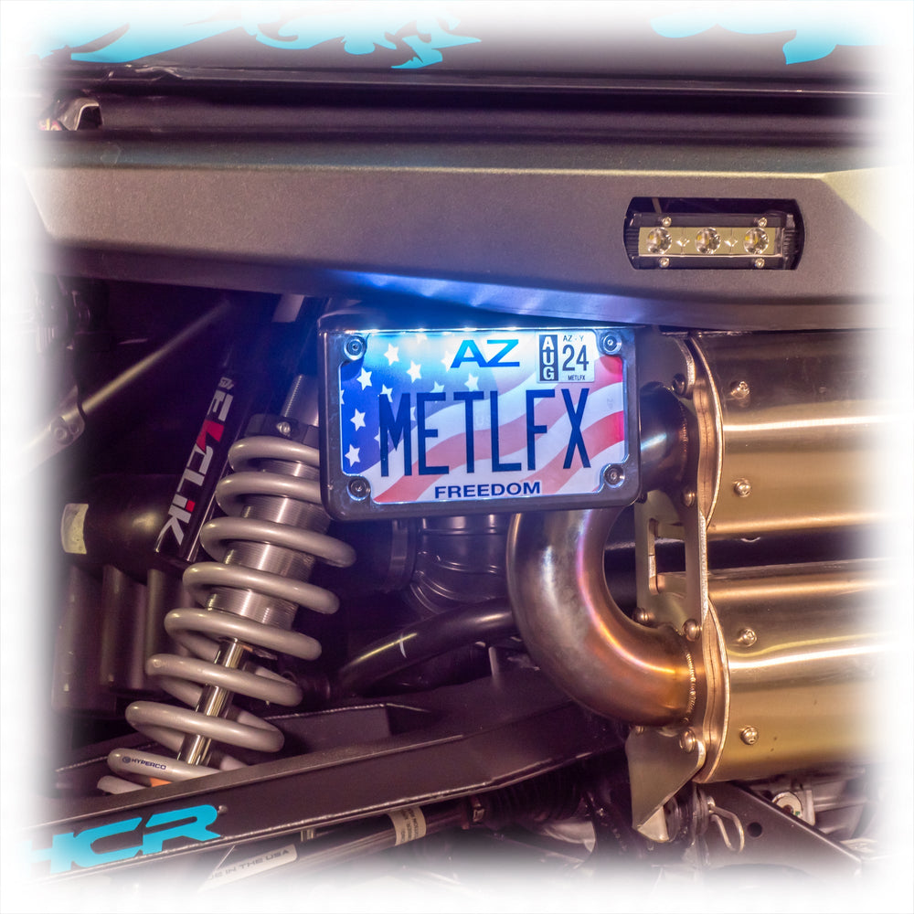 
                      
                        DRT Polaris 2024+ Xpedition Rear Bumper License Plate Bracket
                      
                    