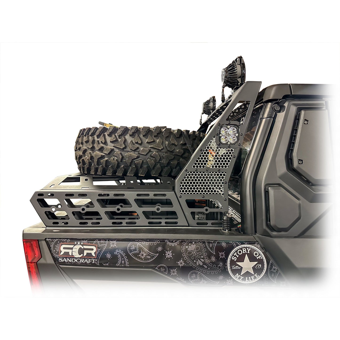 DRT 2024+ Xpedition Chase Rack / Tire Carrier System