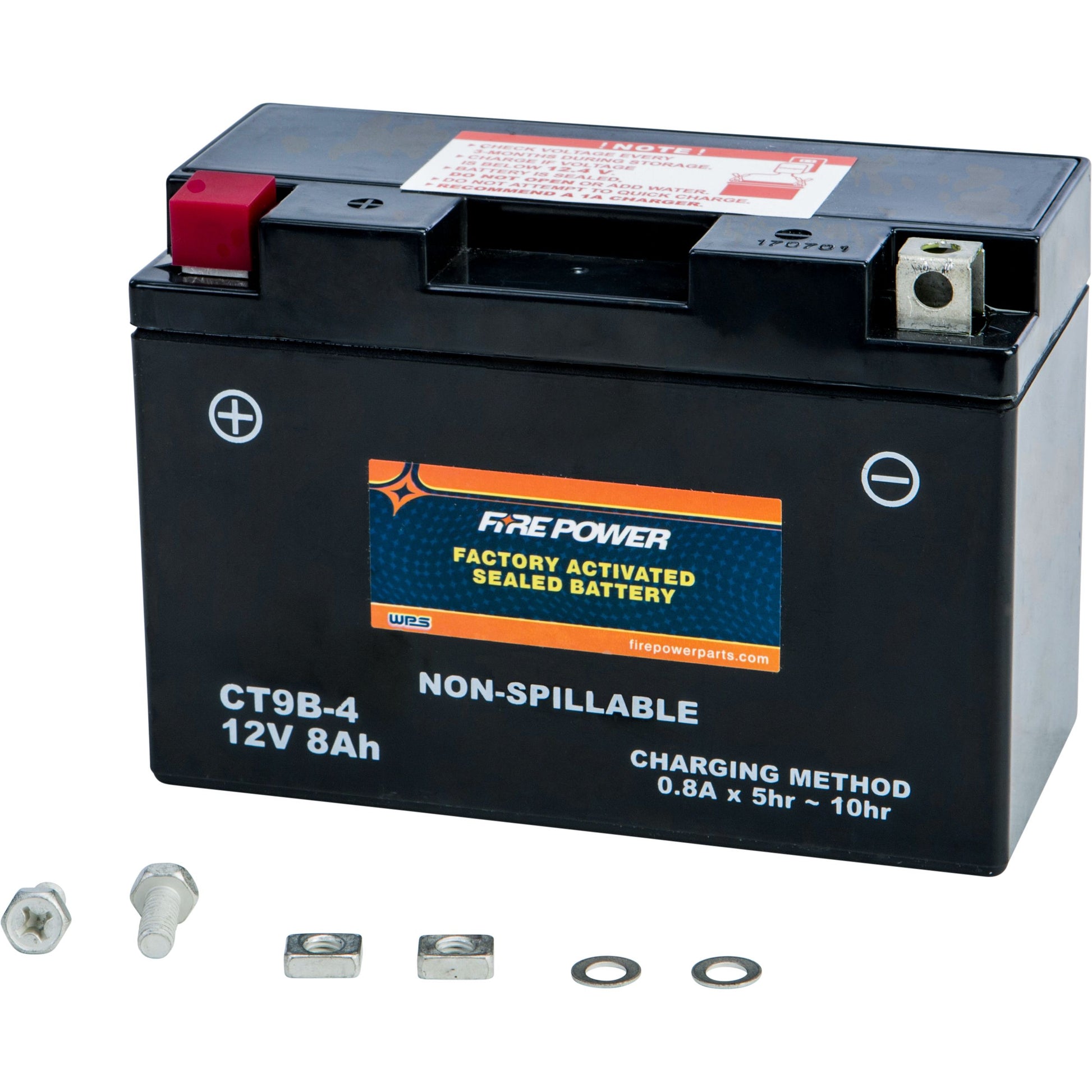 Battery Ctz8v Sealed Factory Activated