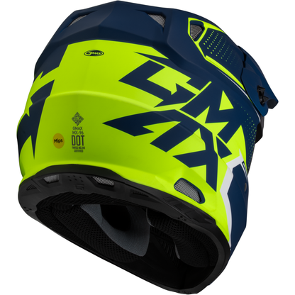 Mx 96 502 Helmet Matte Blue/Green  Xs