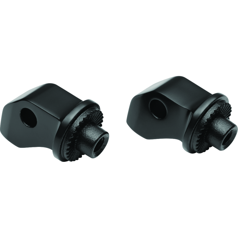 Kuryakyn Splined Front Peg Adapter 15-20 Scout Satin Black