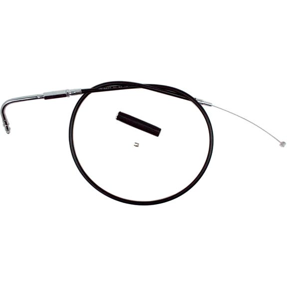 Black Vinyl Throttle Cable