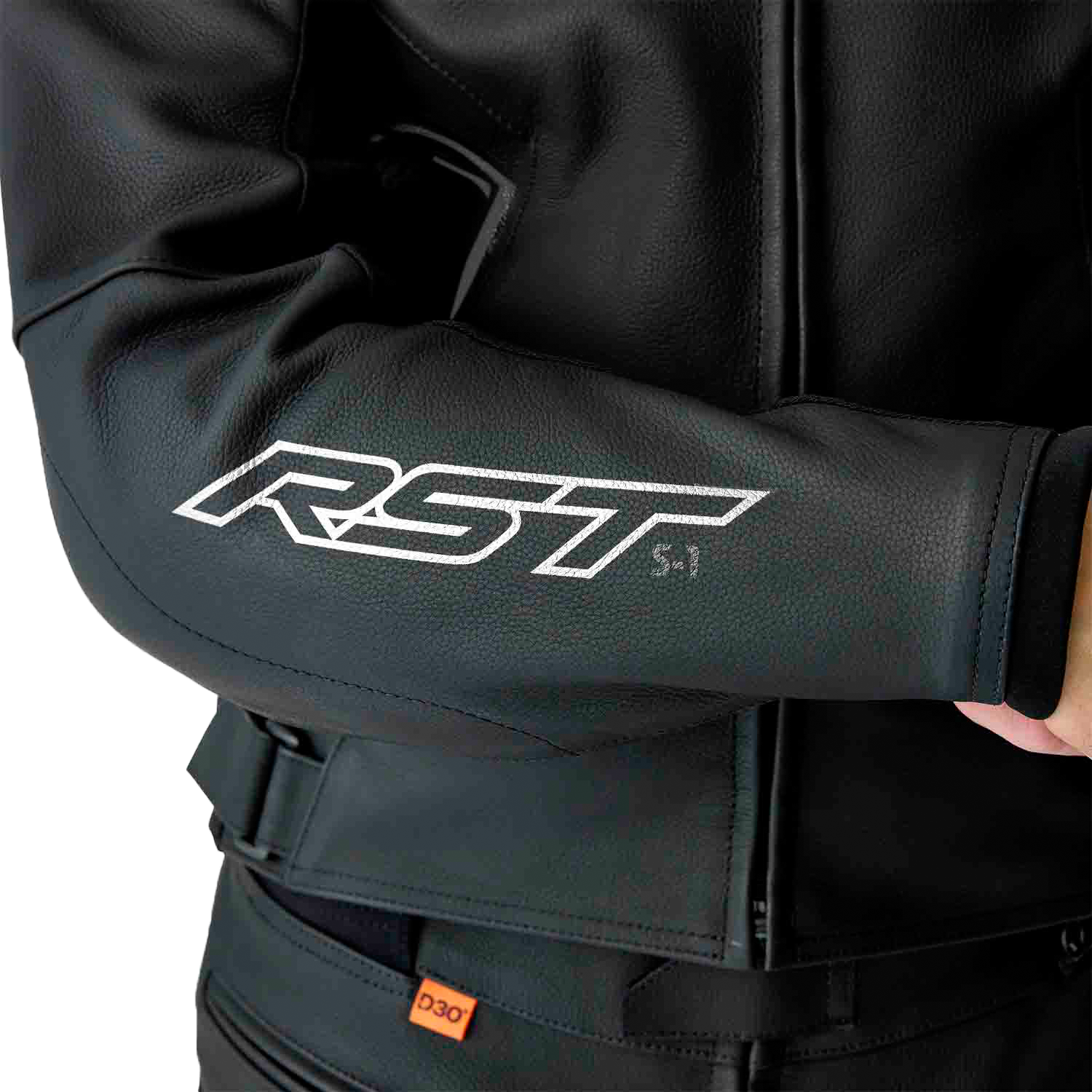 S1 D3o Leather Jacket Blk/Whi 3x