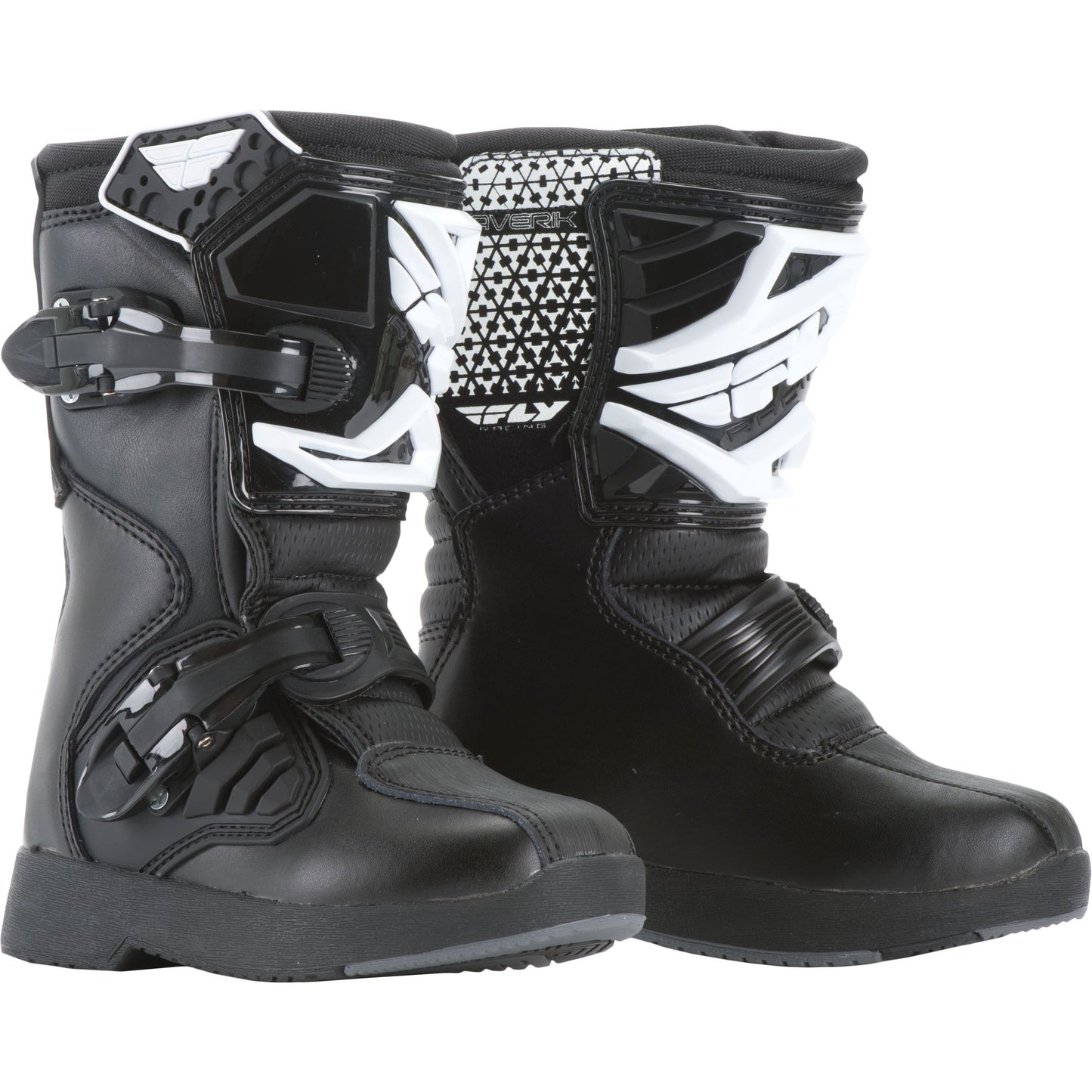 Youth Maverik Mini Boots Black Sz Y13