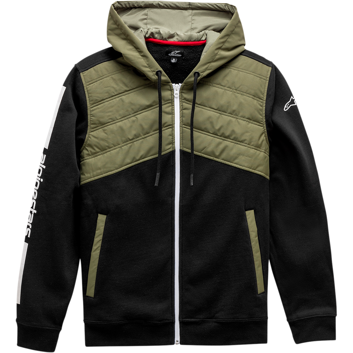 ALPINESTARS Alltime Hybrid Jacket - Black/Olive - Medium 1211110021067M