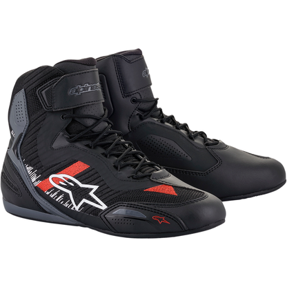ALPINESTARS Faster-3 Rideknit? Shoes - Black/Gray/Red - US 12 / EU 45.5 2510319116512