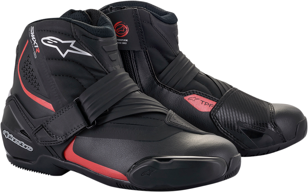 ALPINESTARS SMX-1 R v2 Boots - Black/Red - US 6 / EU 39 2224521-13-39
