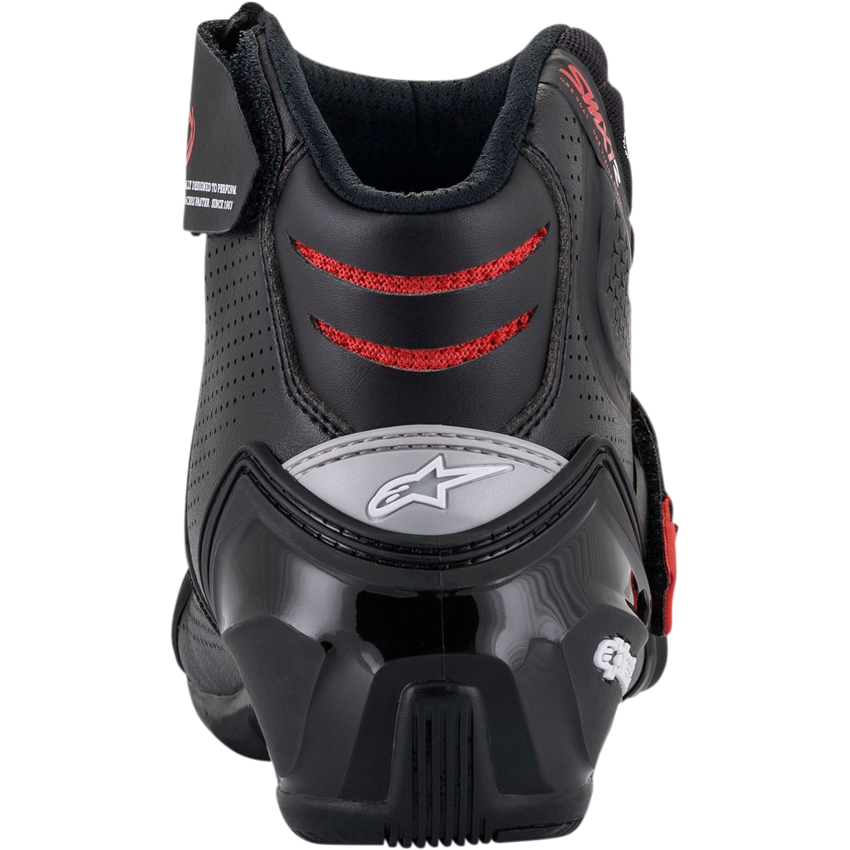 ALPINESTARS SMX1-R V2 Boots - Black/Red - US 9 / EU 43 2224021-13-43