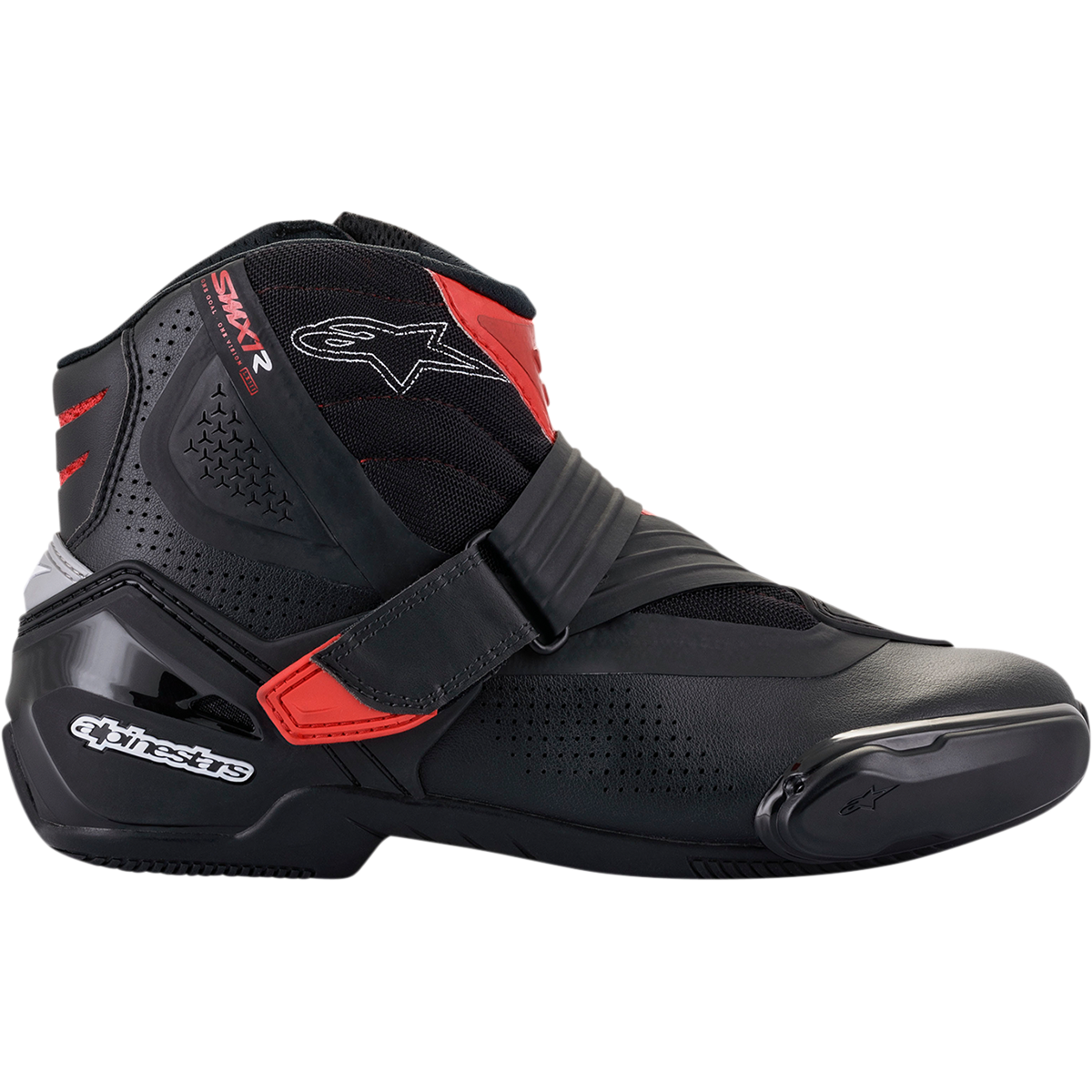 ALPINESTARS SMX1-R V2 Boots - Black/Red - US 9 / EU 43 2224021-13-43