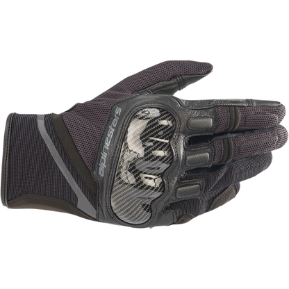 ALPINESTARS Chrome Gloves - Black/Tar Gray - Large 3568721-1169-L