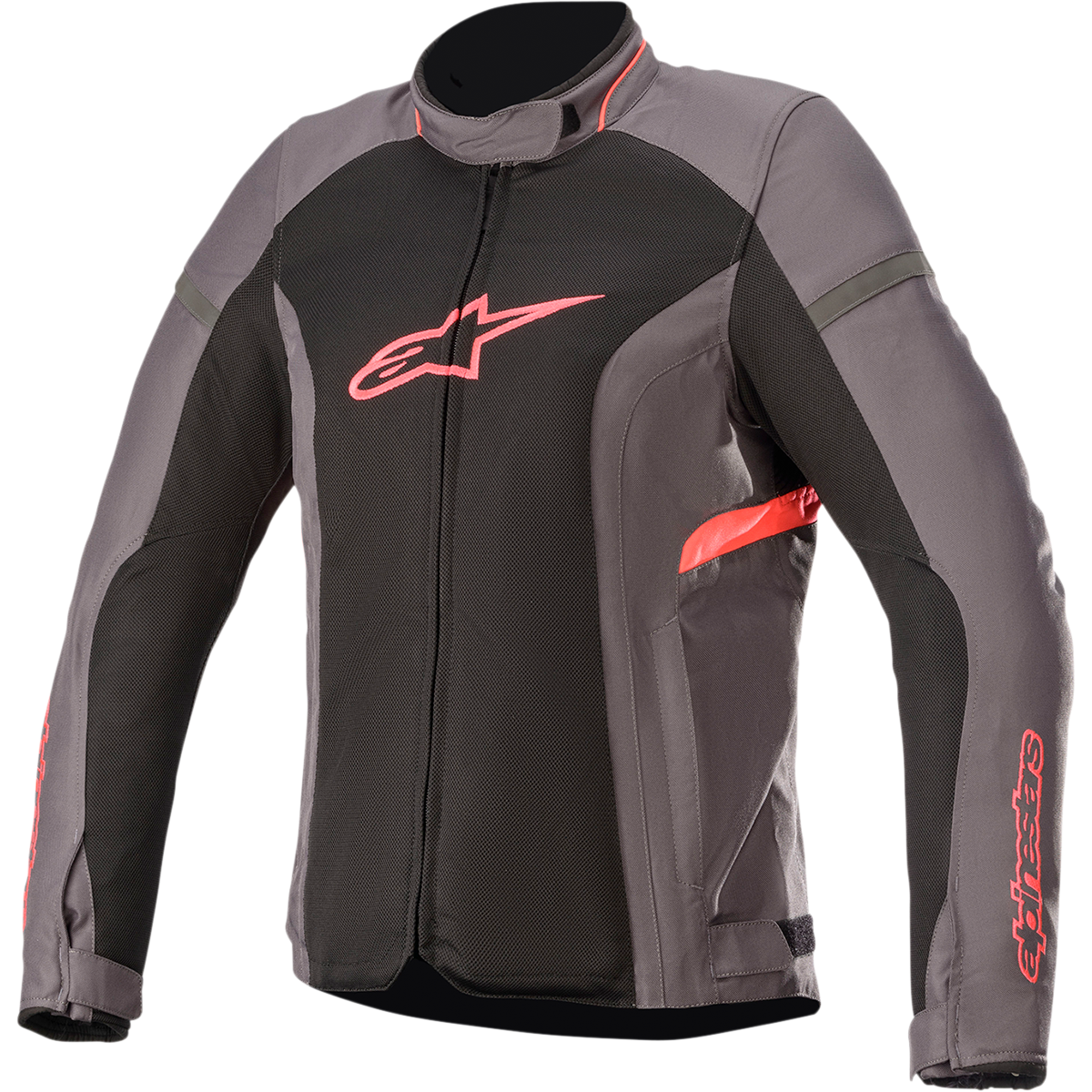 ALPINESTARS Stella T-Kira v2 Air Jacket - Tar Gray/Black/Diva Pink - 2XL 3312021-9138-2X