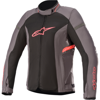 ALPINESTARS Stella T-Kira v2 Air Jacket - Tar Gray/Black/Diva Pink - XL 3312021-9138-XL