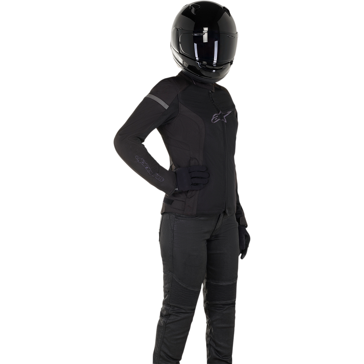 ALPINESTARS Stella T-Kira v2 Air Jacket - Black/Tar Gray - 2XL 3312021-1169-2X