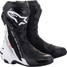 ALPINESTARS Supertech R Vented Boots - Black/White - US 8 / EU 42 2220121-12-42