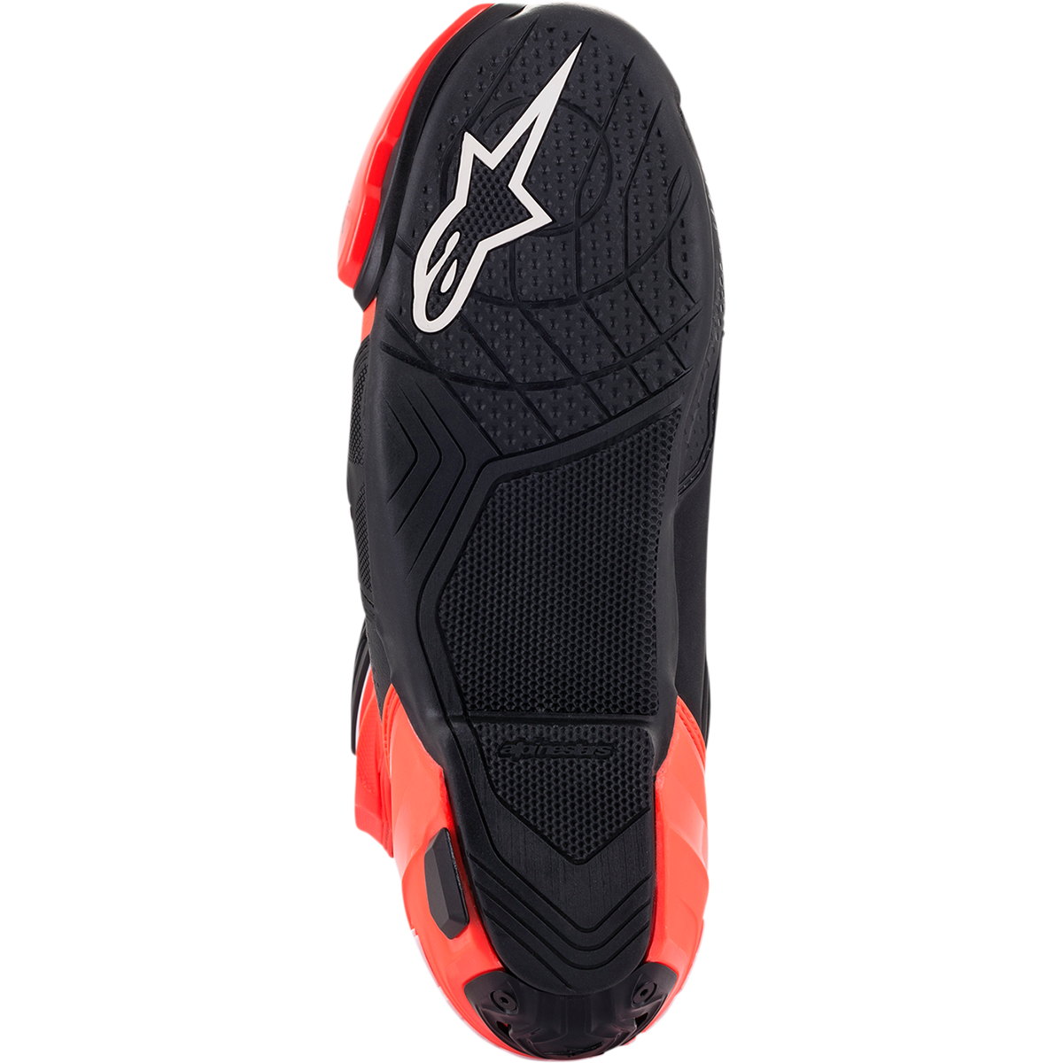 ALPINESTARS Supertech R Vented Boots - Black/Fluorescent Red/White - US 6 / EU 39 2220121-124-39
