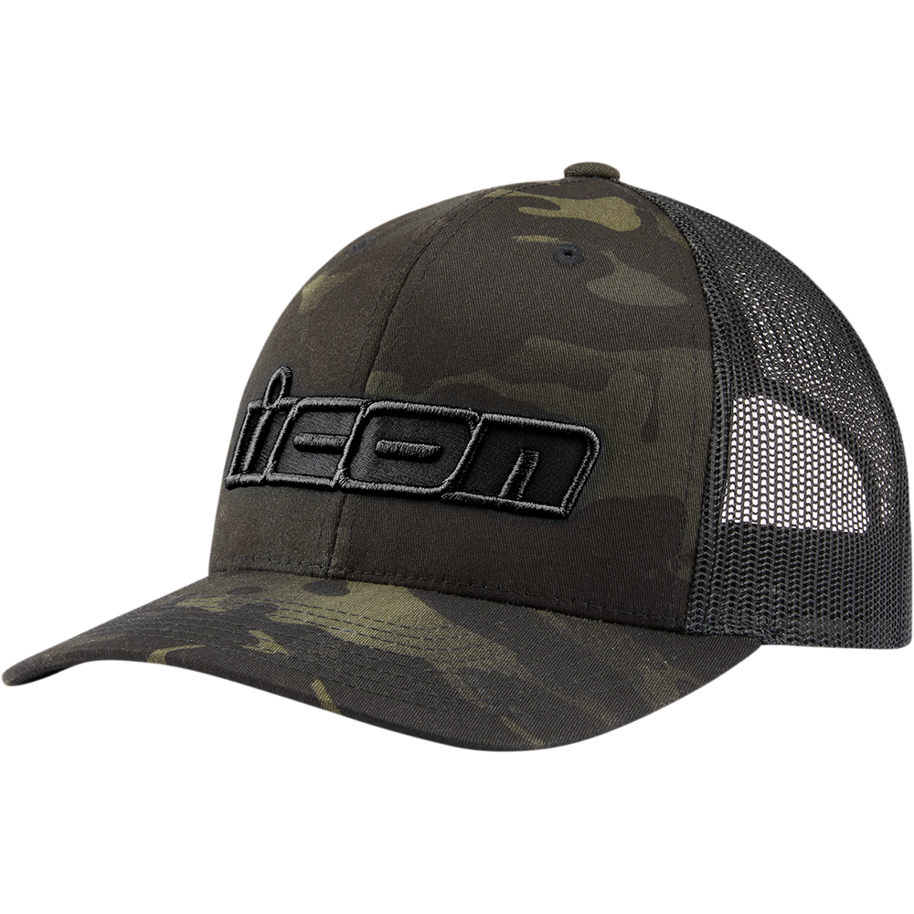 ICON MC Punch* Hat - Black Camo 2501-3662