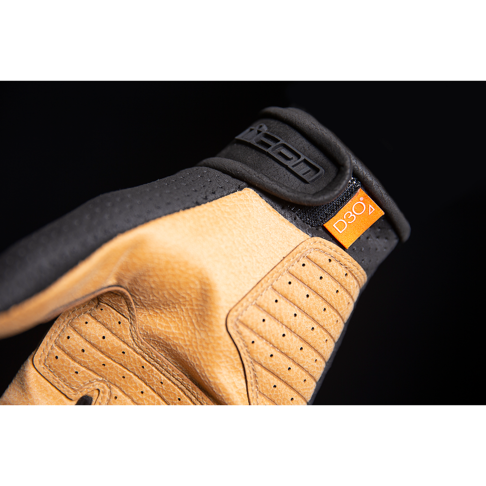 
                      
                        ICON Airform* Gloves - Black/Tan - Small 3301-4141
                      
                    