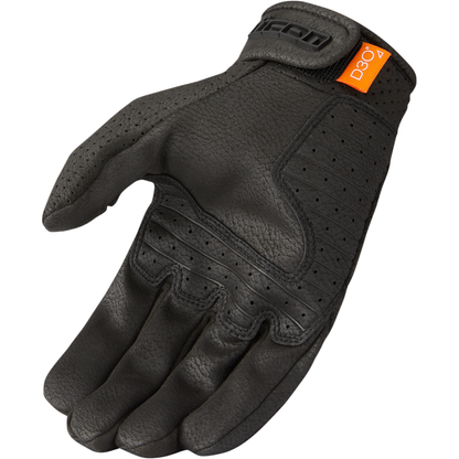 ICON Airform* Gloves - Black - Small 3301-4135