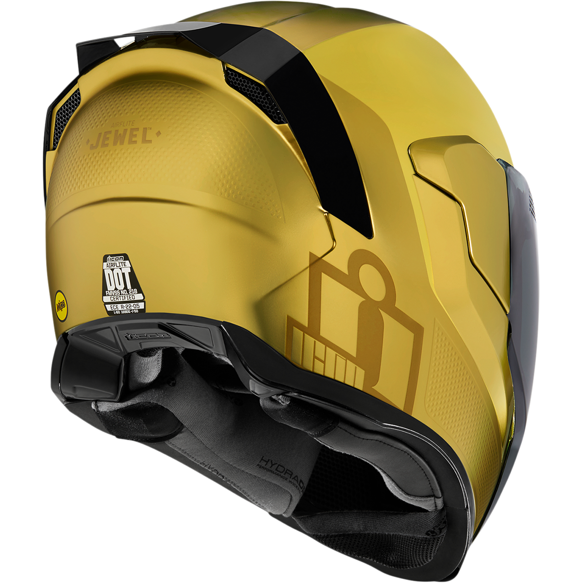 ICON Airflite* Helmet - Jewel - MIPS? - Gold - XS 0101-13882