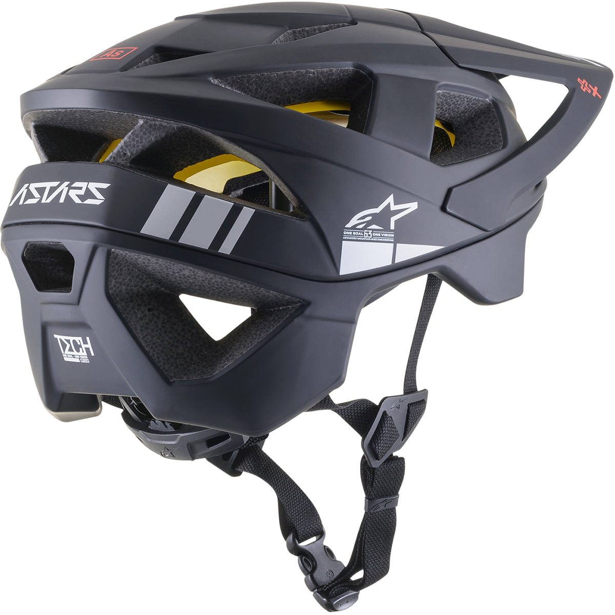 ALPINESTARS Vector Tech Helmet - Black/Light Gray Matte - MIPS? - Small 8700421-1092-SM