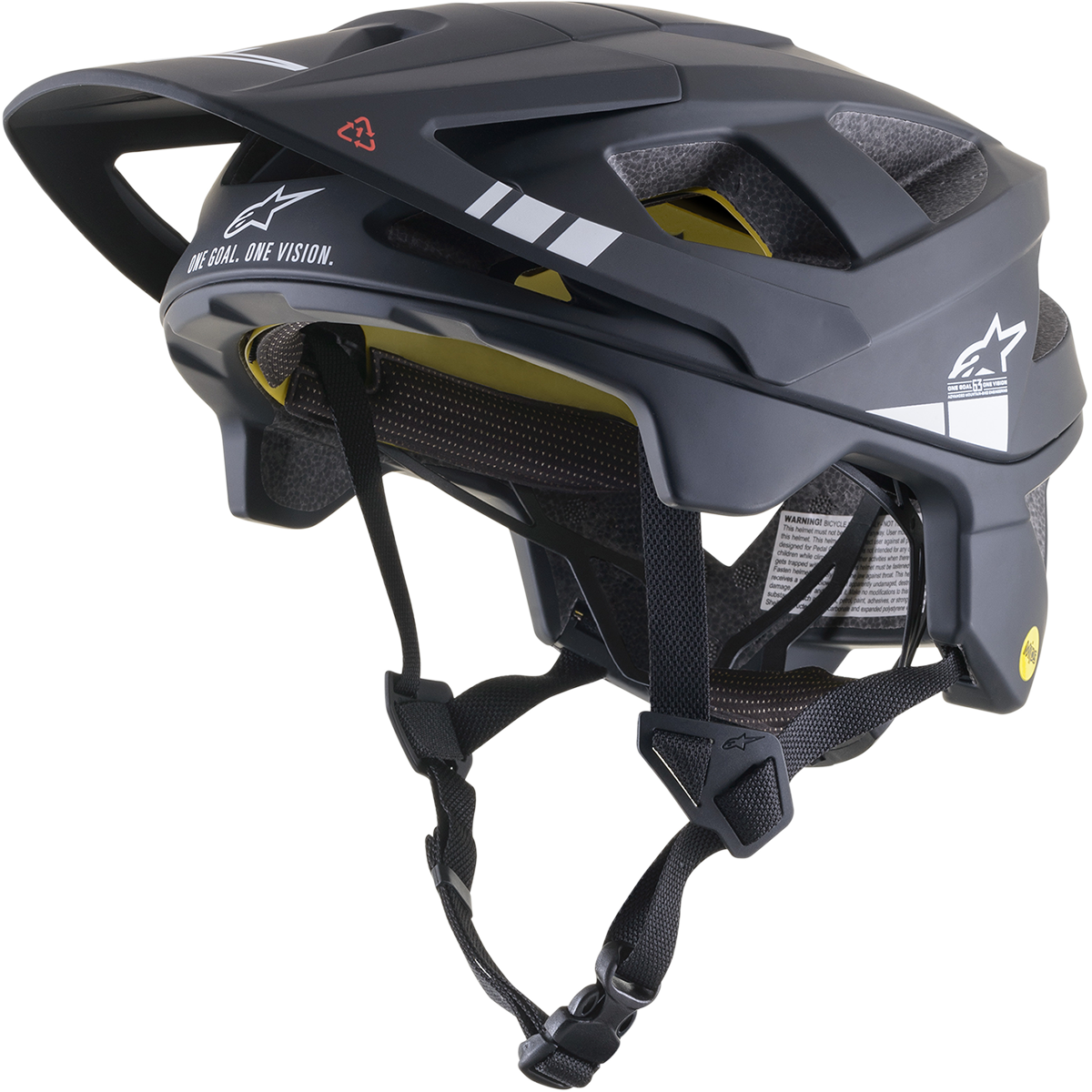 ALPINESTARS Vector Tech Helmet - Black/Light Gray Matte - MIPS? - Small 8700421-1092-SM