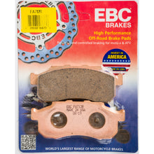 Brake Pads Fa712r Sintered R Series