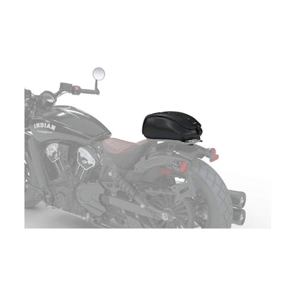 Indian Motorcycle Water-Resistant Solo Rack Bag, Black - 2884862-VBA