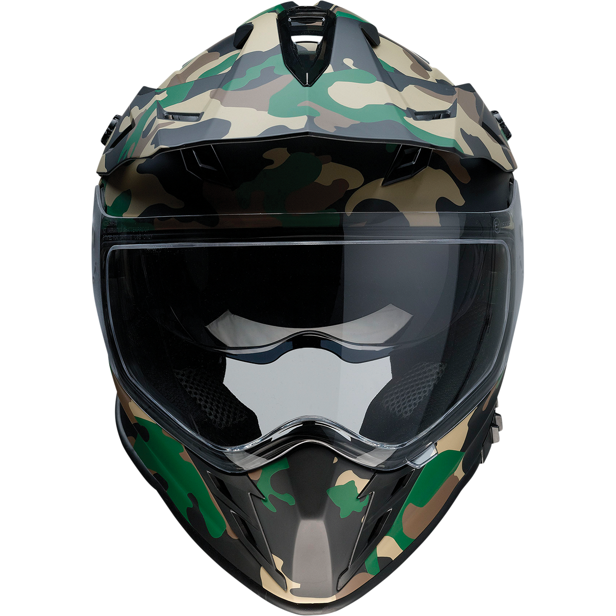 Z1R Range Helmet - Camo - Woodland - Small 0140-0082