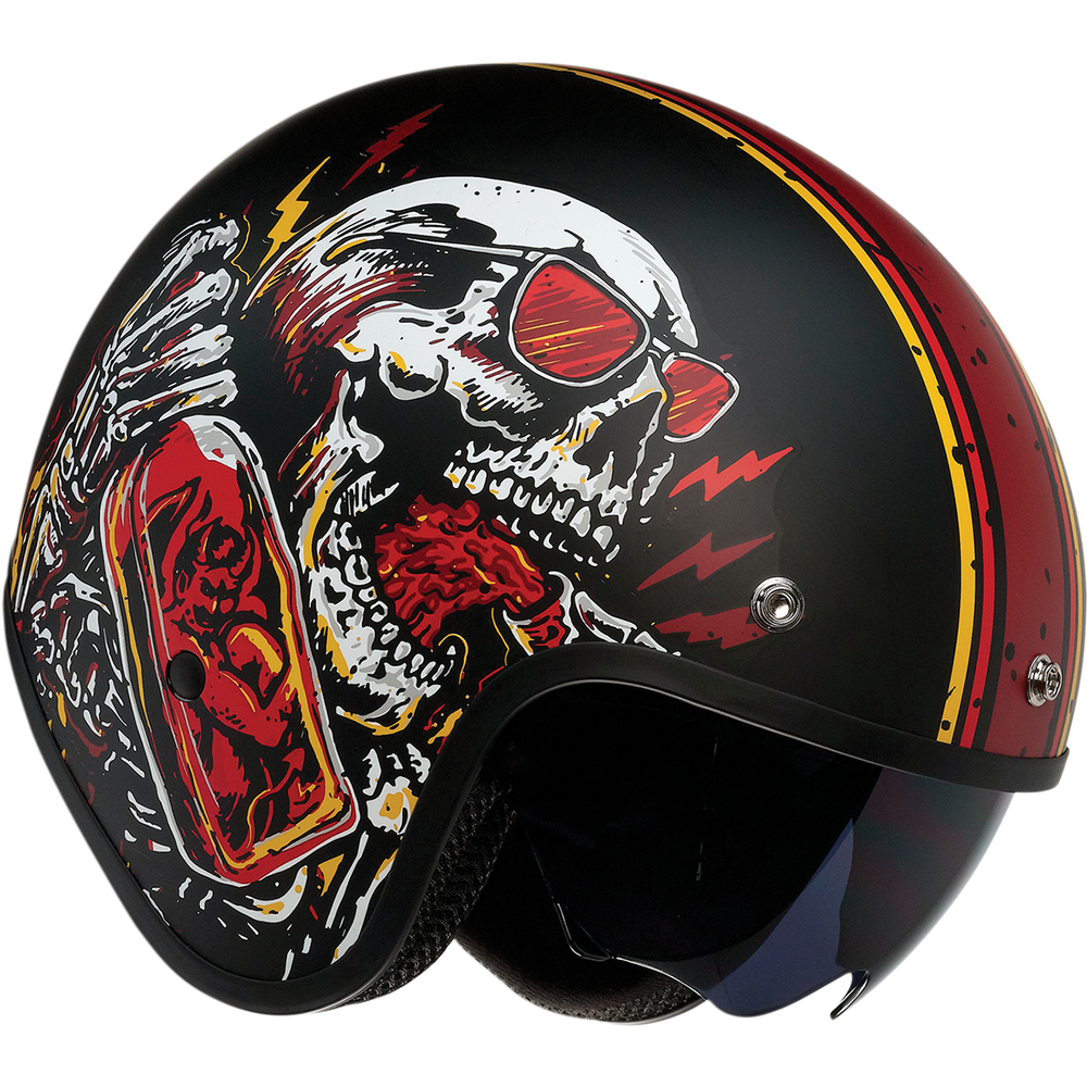 
                      
                        Z1R Saturn Helmet - Devil Made Me - Black/Red - Small 0104-2817
                      
                    
