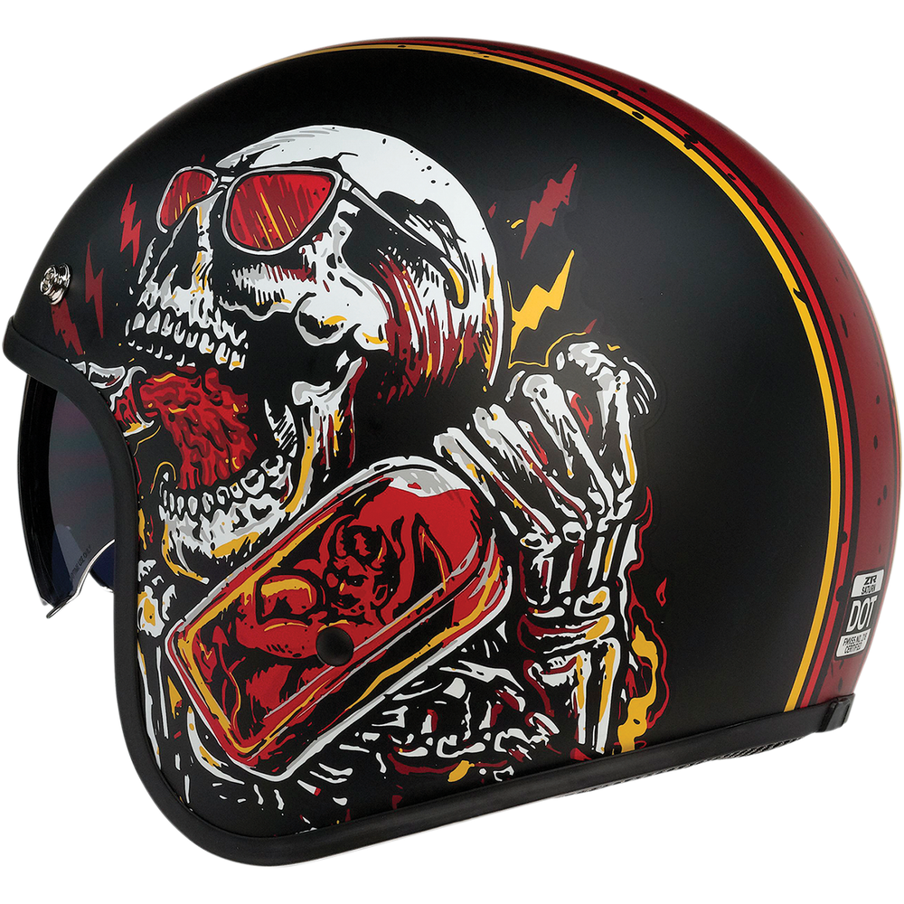 
                      
                        Z1R Saturn Helmet - Devil Made Me - Black/Red - Small 0104-2817
                      
                    