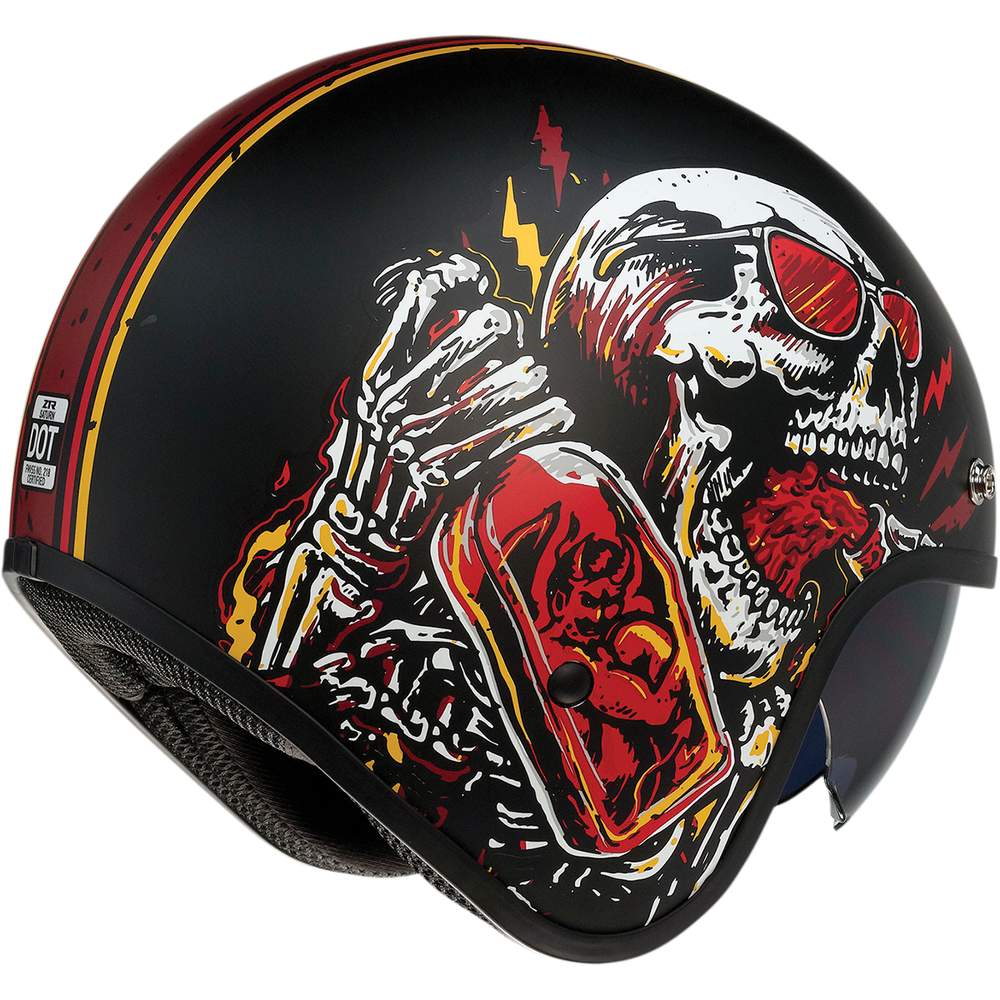 
                      
                        Z1R Saturn Helmet - Devil Made Me - Black/Red - Small 0104-2817
                      
                    
