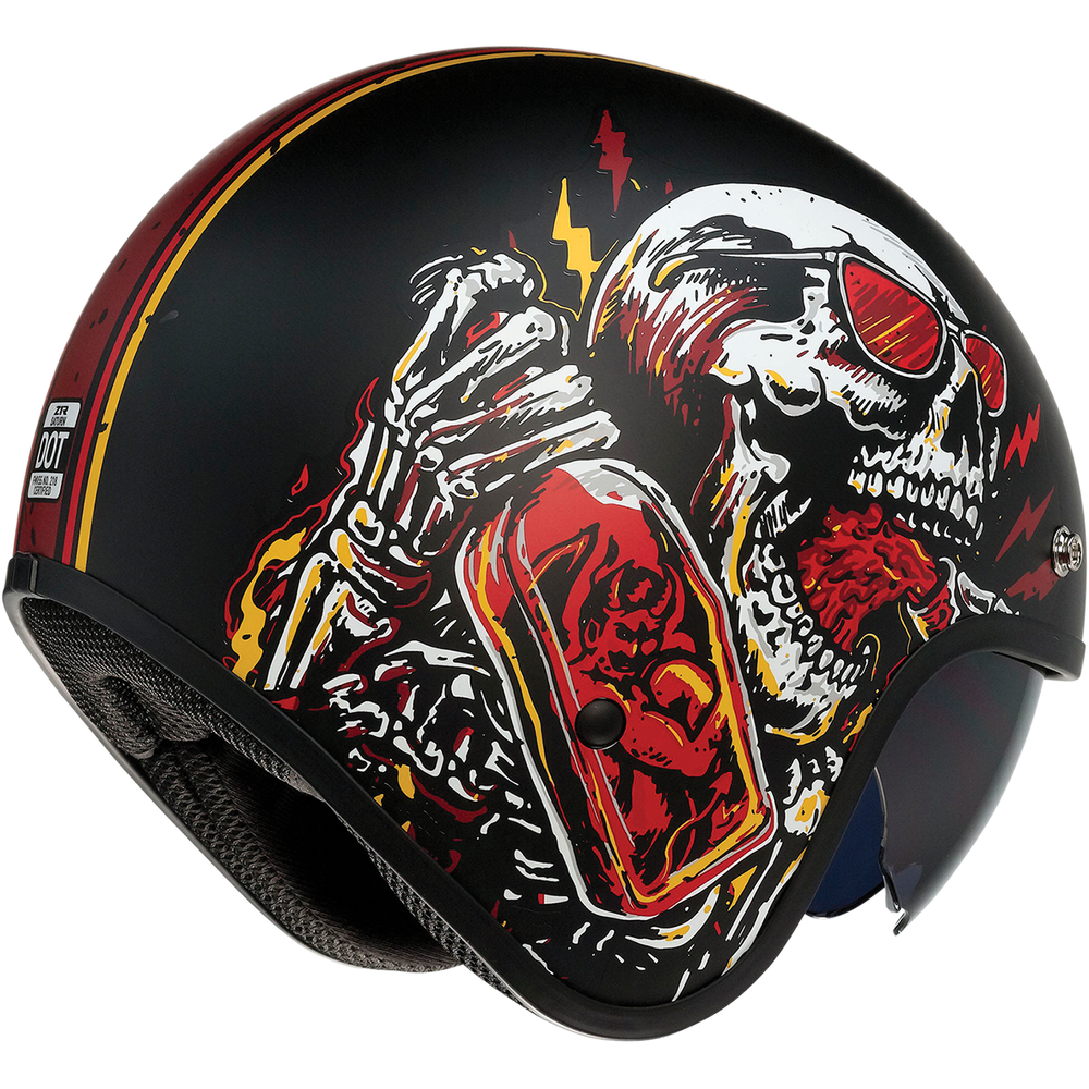 
                      
                        Z1R Saturn Helmet - Devil Made Me - Black/Red - Small 0104-2817
                      
                    