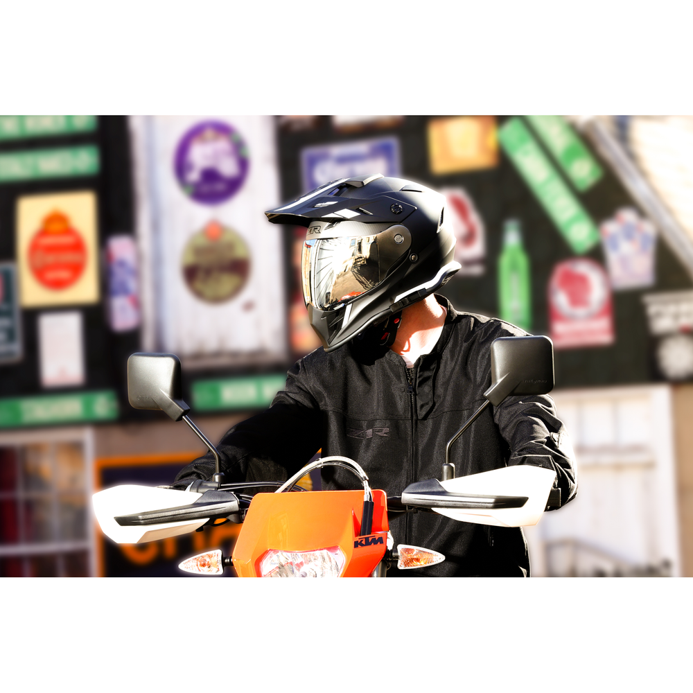 
                      
                        Z1R Range Helmet - Uptake - Black/White - XL 0140-0011
                      
                    