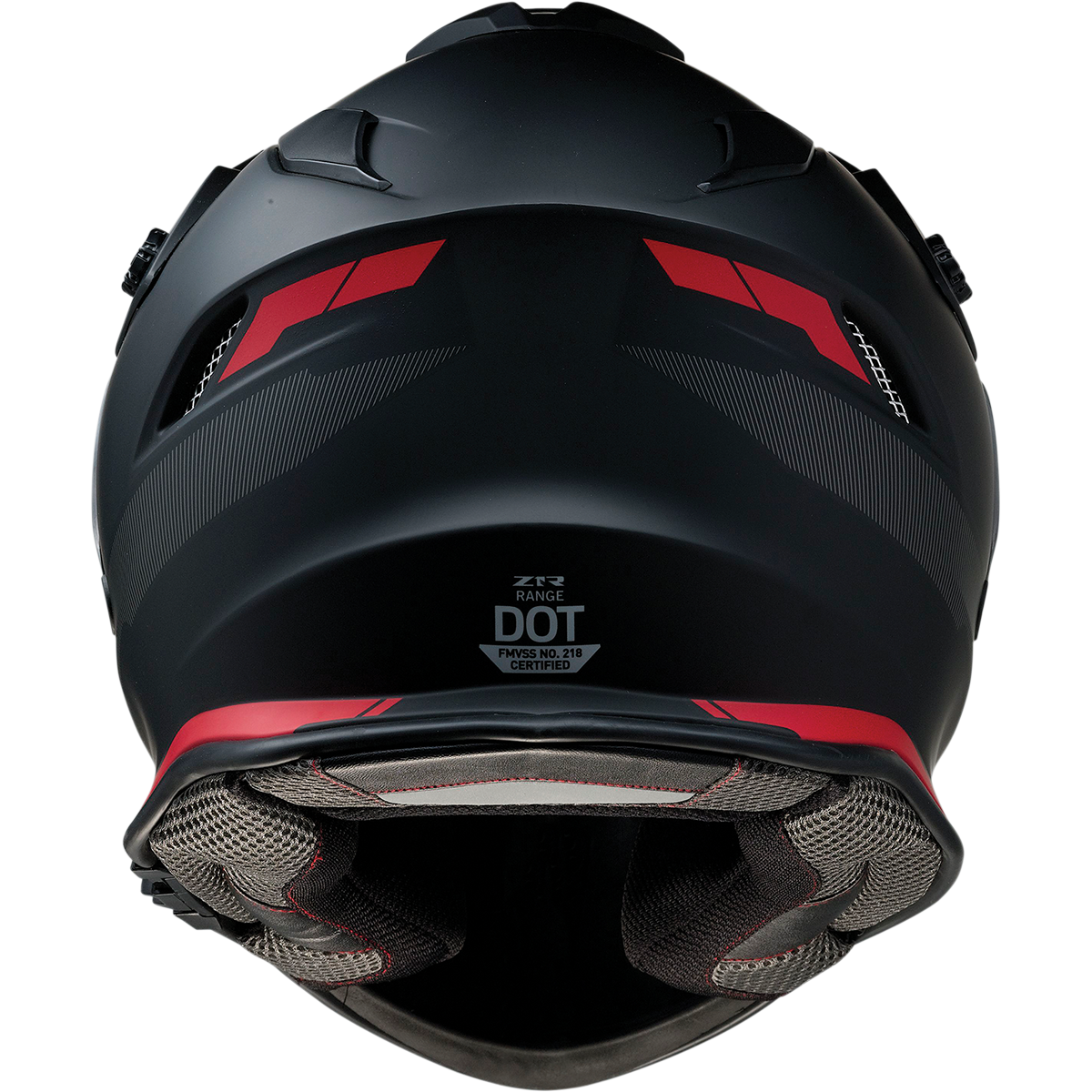 Z1R Range Helmet - Uptake - Black/Red - 2XL 0140-0018
