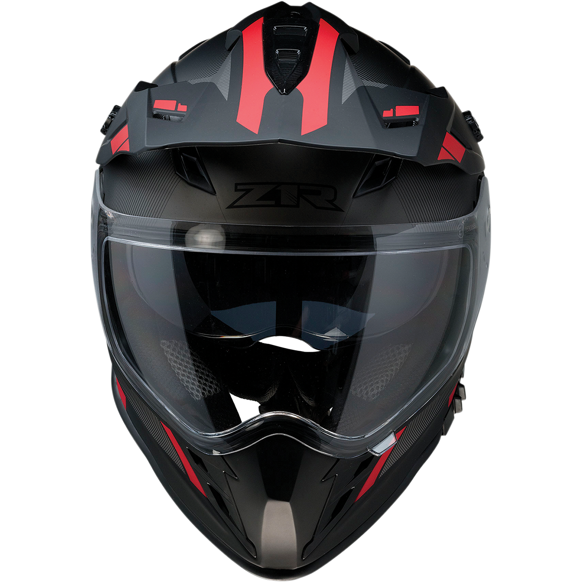 Z1R Range Helmet - Uptake - Black/Red - Small 0140-0014