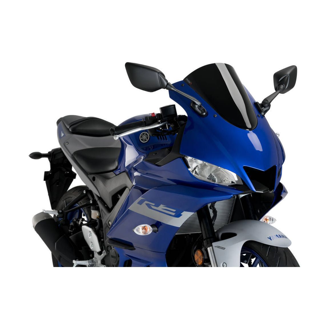 Windscreen Racing Black Yam