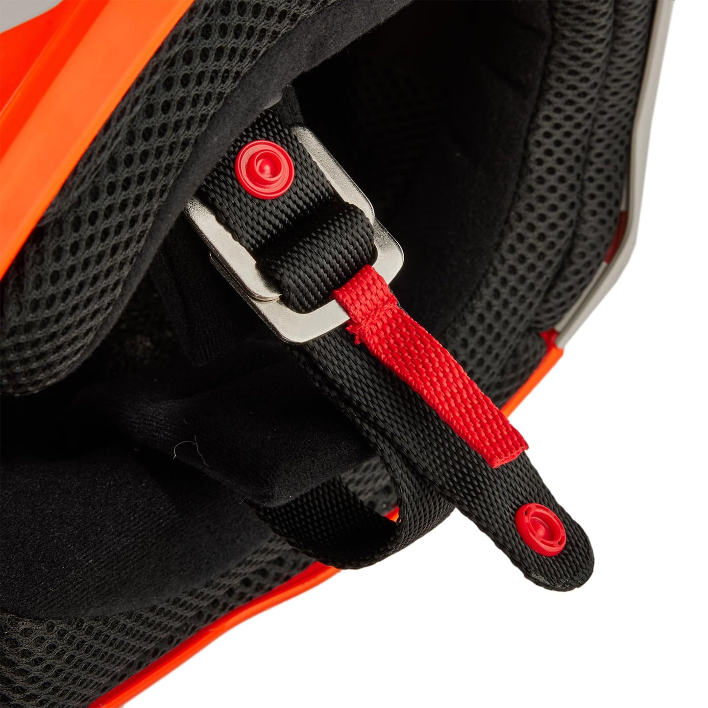 Fox Racing V1 MOTOCROSS HELMET, NITRO FLO ORANGE, Large