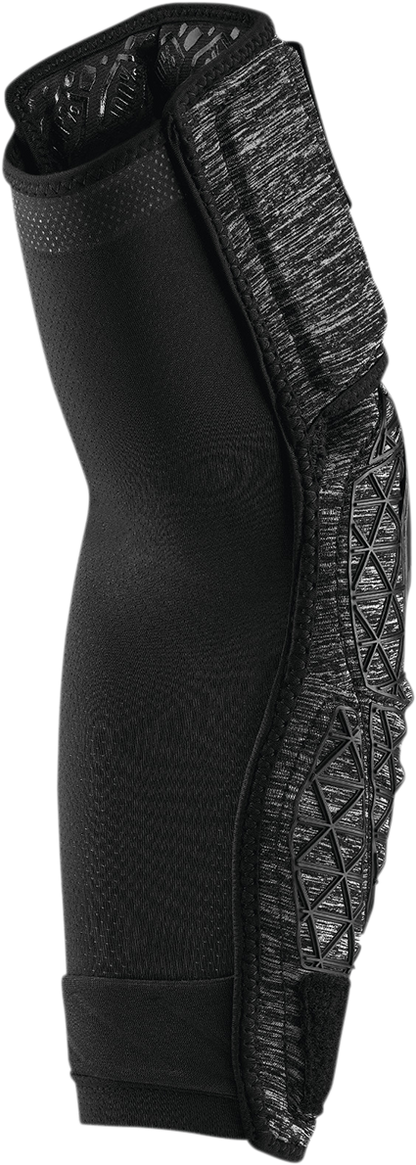 100% Surpass Elbow Guards - Heather Gray/Black - Medium 70008-00006