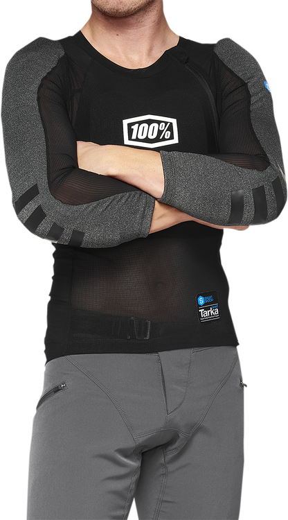 100% Tarka Body Armor - Long Sleeve - Black - Small 70010-00001