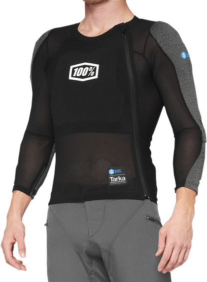100% Tarka Body Armor - Long Sleeve - Black - Small 70010-00001