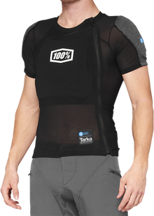 100% Tarka Body Armor - Short Sleeve - Black - Small 70011-00001