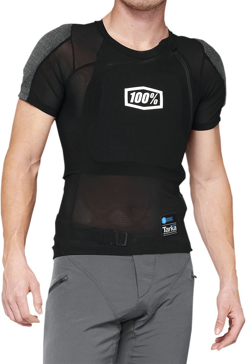 100% Tarka Body Armor - Short Sleeve - Black - Small 70011-00001