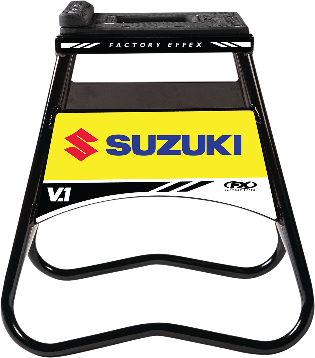 FACTORY EFFEX Bike Stand - V.1 - Suzuki - Black/Yellow 24-45400