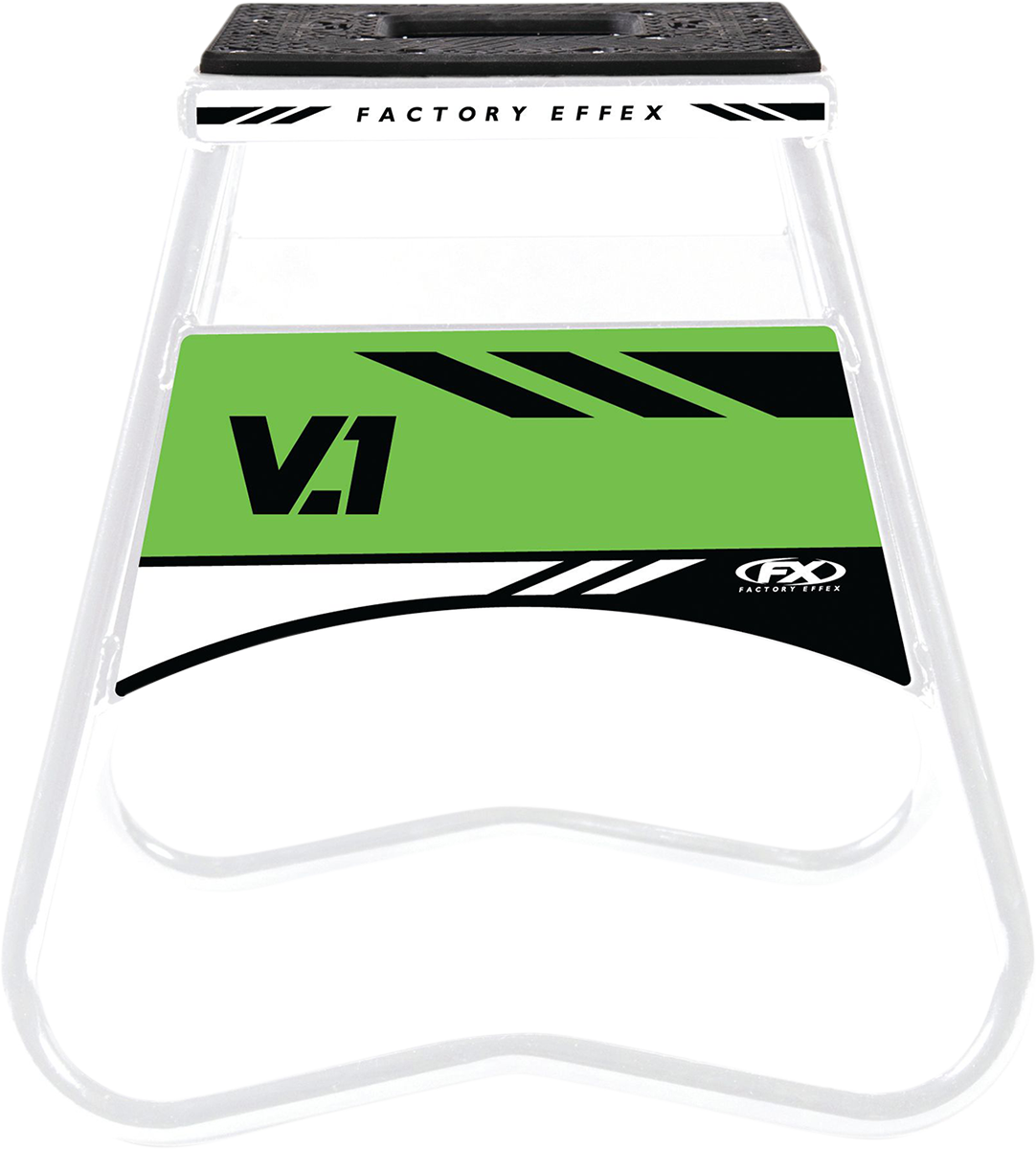 FACTORY EFFEX Bike Stand - V.1 - Kawasaki - White/Green 24-45110
