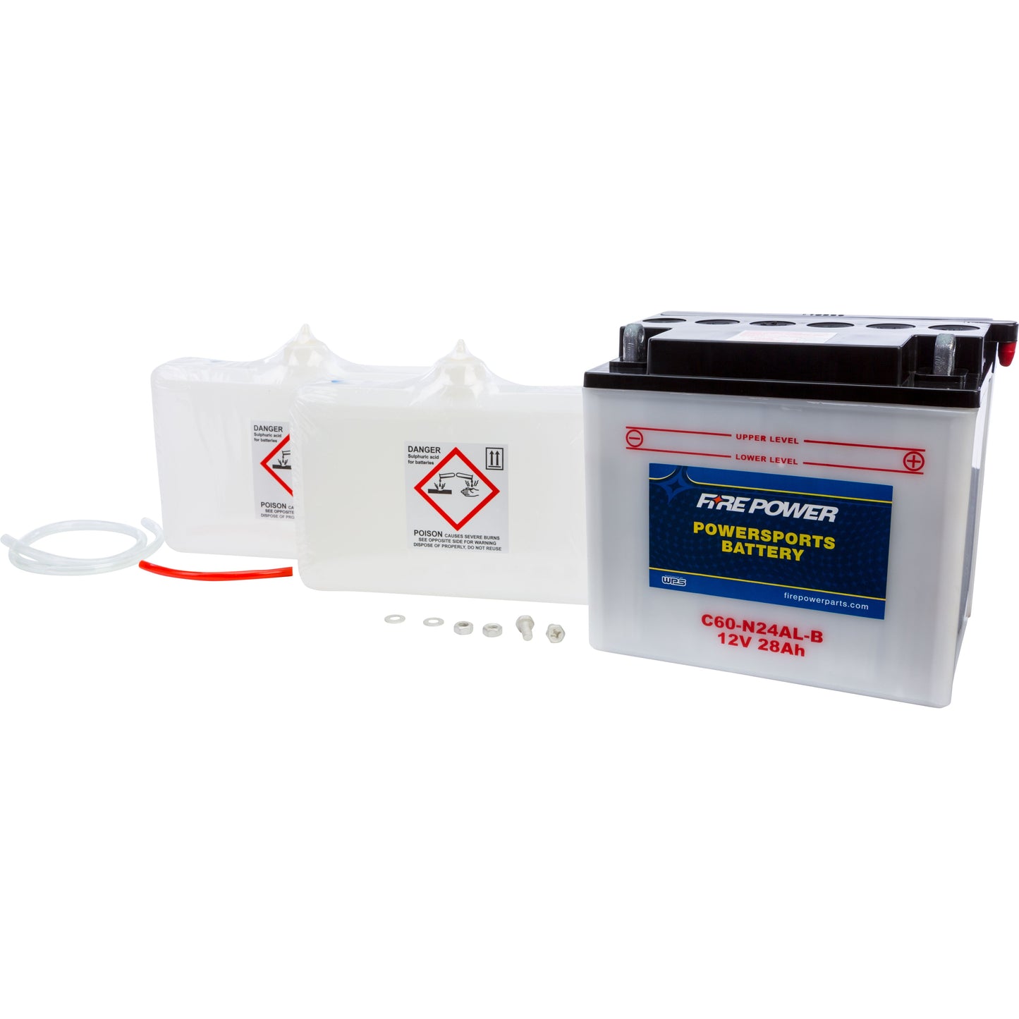 Battery W/Acid C60 N24al B 12v Heavy Duty