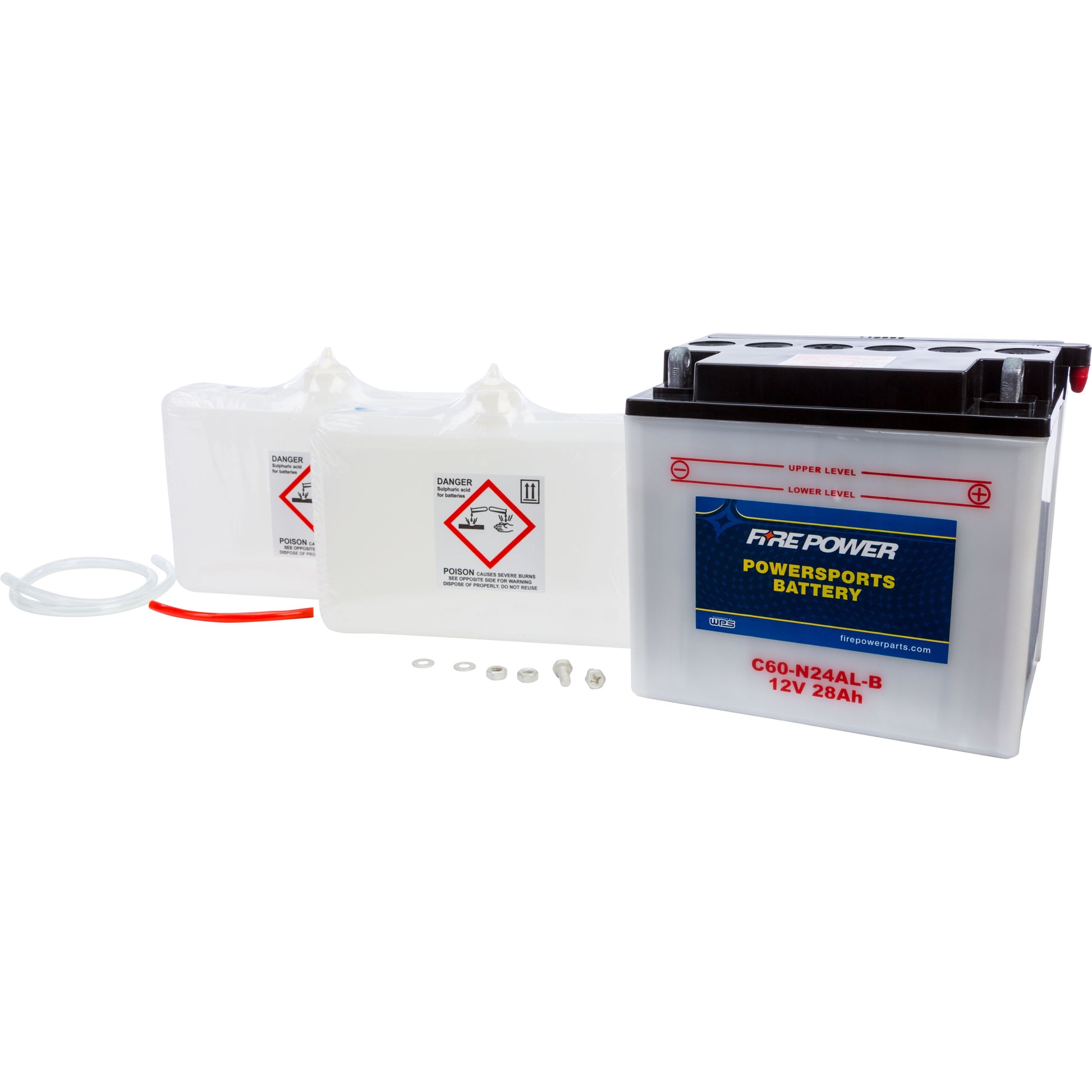 Battery W/Acid C60 N24al B 12v Heavy Duty