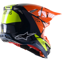 ALPINESTARS Supertech M8 Helmet - Factory - Blue/Orange/Yellow - Large 8302922-7445-LG