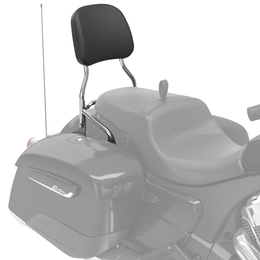
                      
                        Indian Motorcycle Steel 12 in. Universal Quick Release Passenger Sissy Bar - 2884186-156
                      
                    