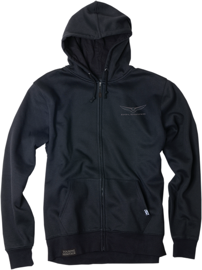 FACTORY EFFEX Goldwing Burst Zip Hoodie - Black - XL 25-88816