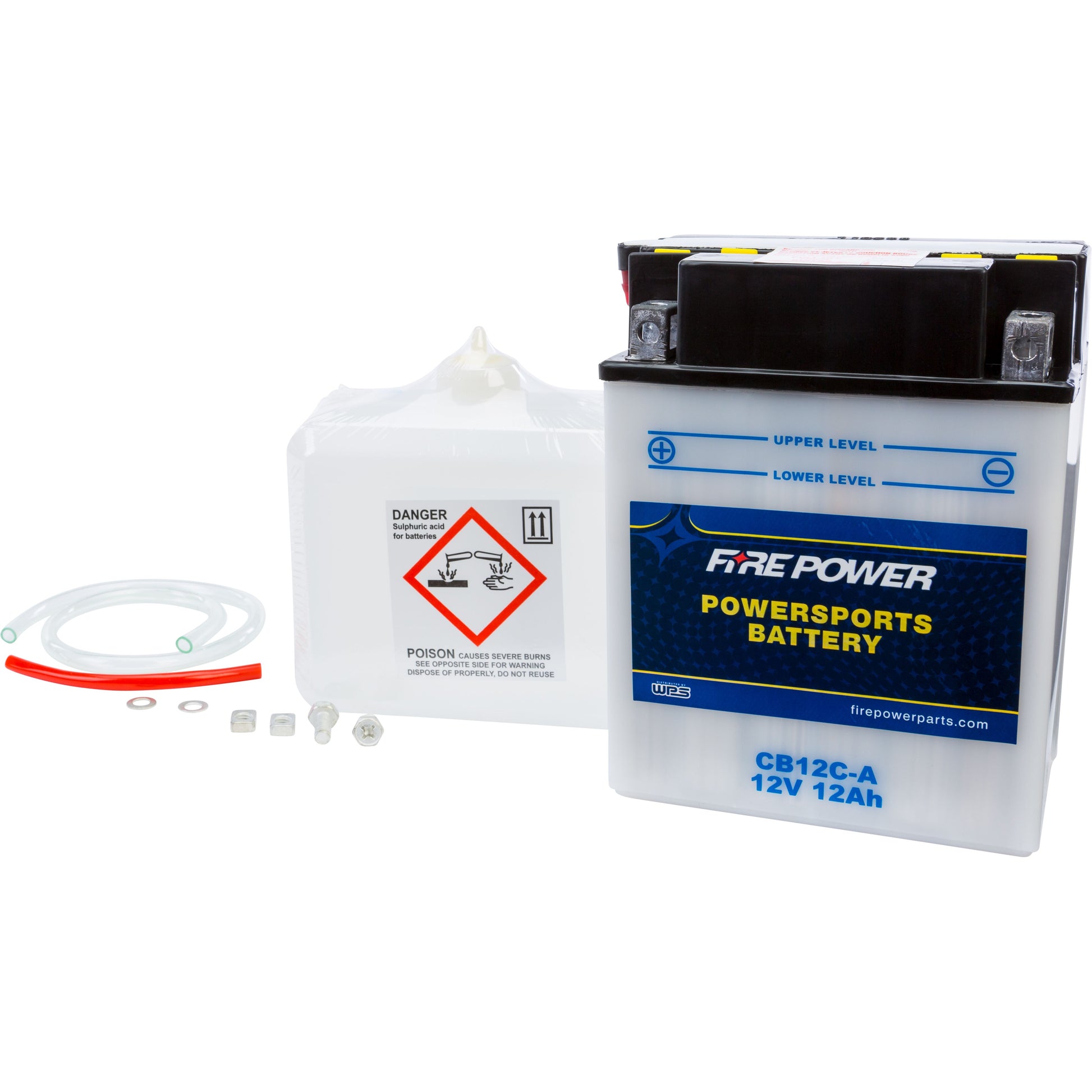 Battery W/Acid Cb12c A 12v Heavy Duty